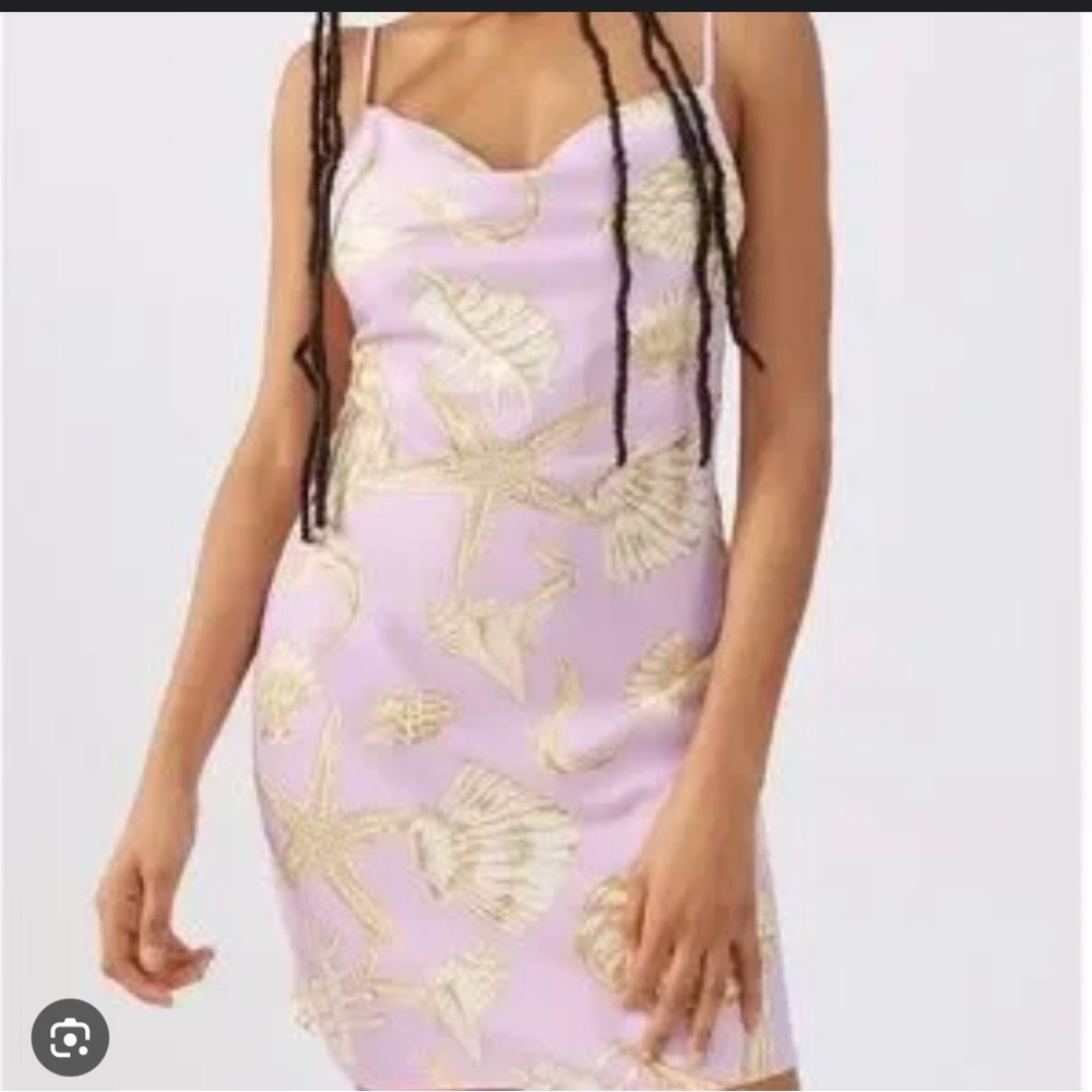Urban Outfitters Lavender Starfish Print Dress
